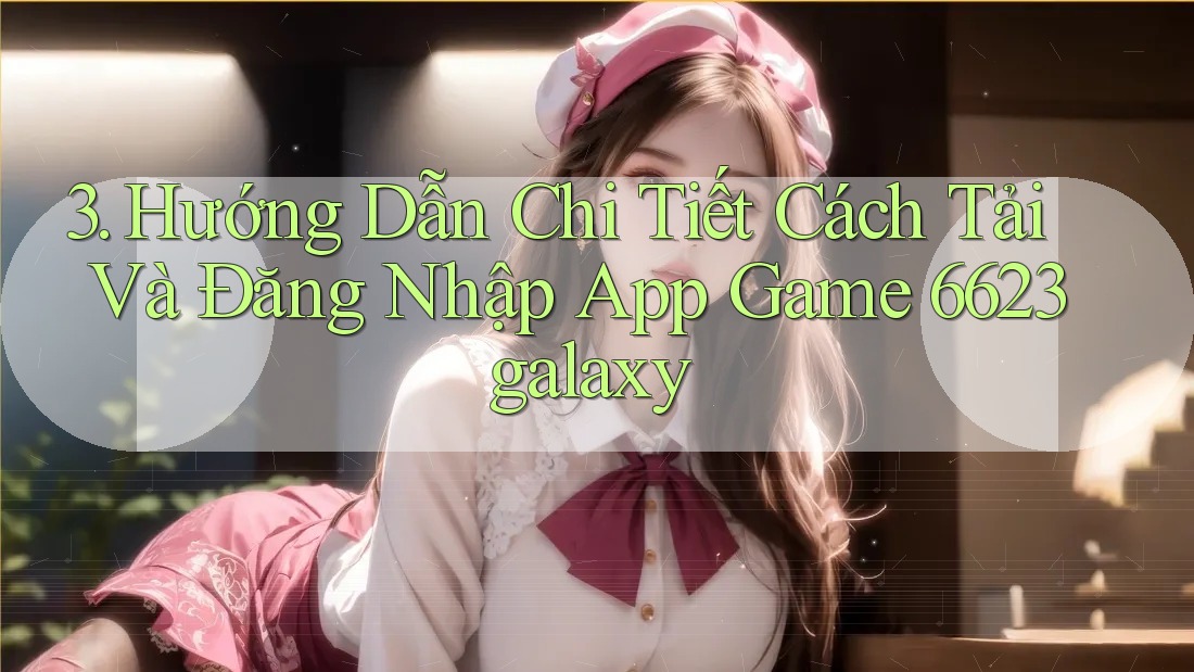 3. Hướng Dẫn Chi Tiết Cách Tải Và Đăng Nhập App Game 6623galaxy