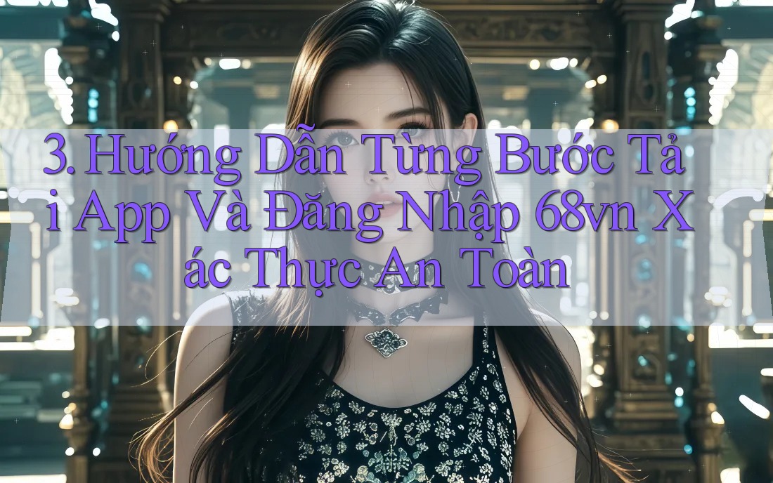 3. Hướng Dẫn Từng Bước Tải App Và Đăng Nhập 68vn Xác Thực An Toàn 3. Hướng Dẫn Từng Bước Tải App Và Đăng Nhập 68vn Xác Thực An Toàn