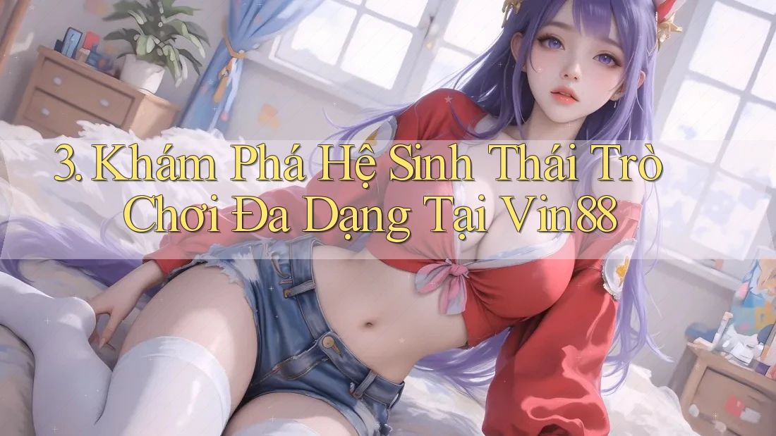 3. Khám Phá Hệ Sinh Thái Trò Chơi Đa Dạng Tại Vin88