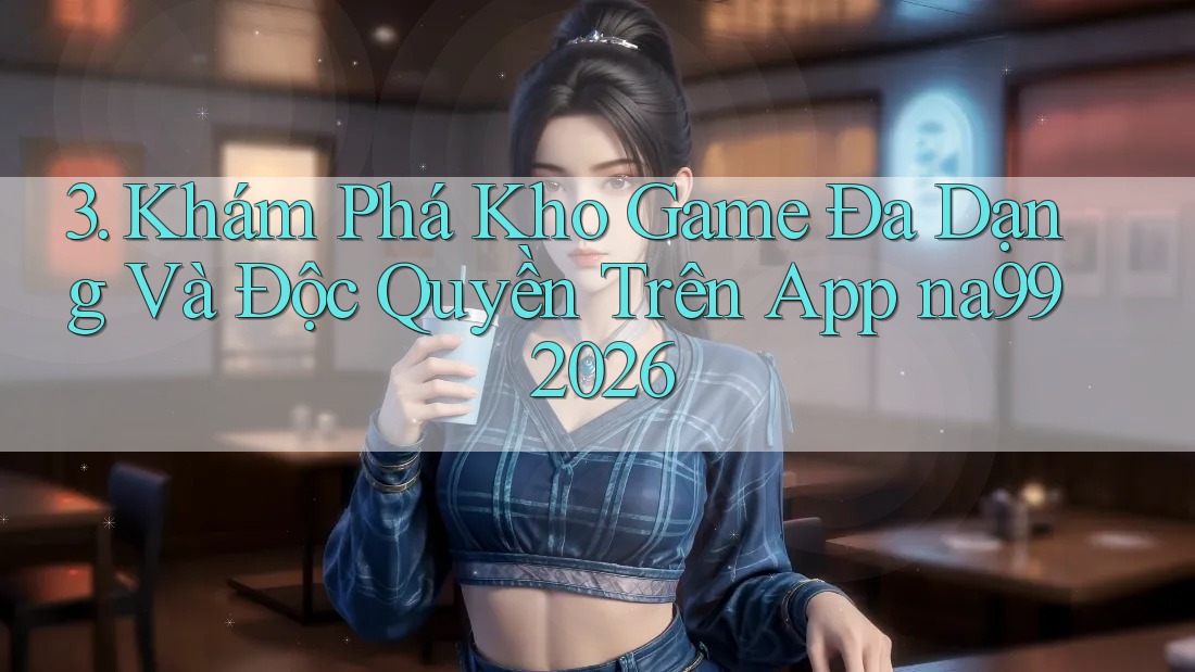 3. Khám Phá Kho Game Đa Dạng Và Độc Quyền Trên App na99 2026