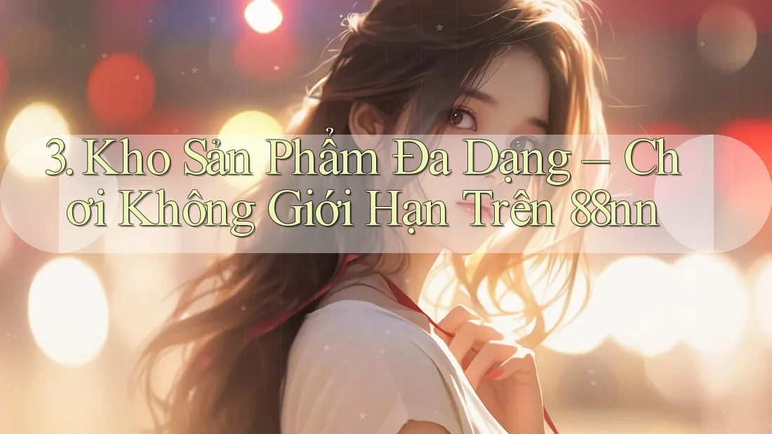 3. Kho Sản Phẩm Đa Dạng – Chơi Không Giới Hạn Trên 88nn 3. Kho Sản Phẩm Đa Dạng – Chơi Không Giới Hạn Trên 88nn