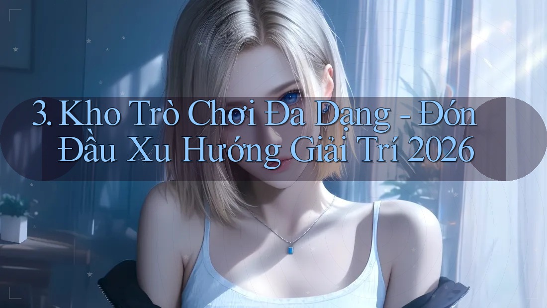 3. Kho Trò Chơi Đa Dạng - Đón Đầu Xu Hướng Giải Trí 2026 3. Kho Trò Chơi Đa Dạng - Đón Đầu Xu Hướng Giải Trí 2026