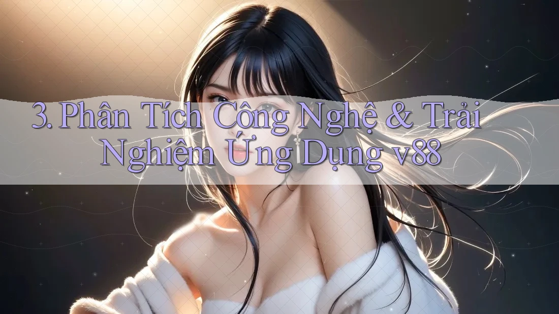 3. Phân Tích Công Nghệ & Trải Nghiệm Ứng Dụng v88 3. Phân Tích Công Nghệ & Trải Nghiệm Ứng Dụng v88