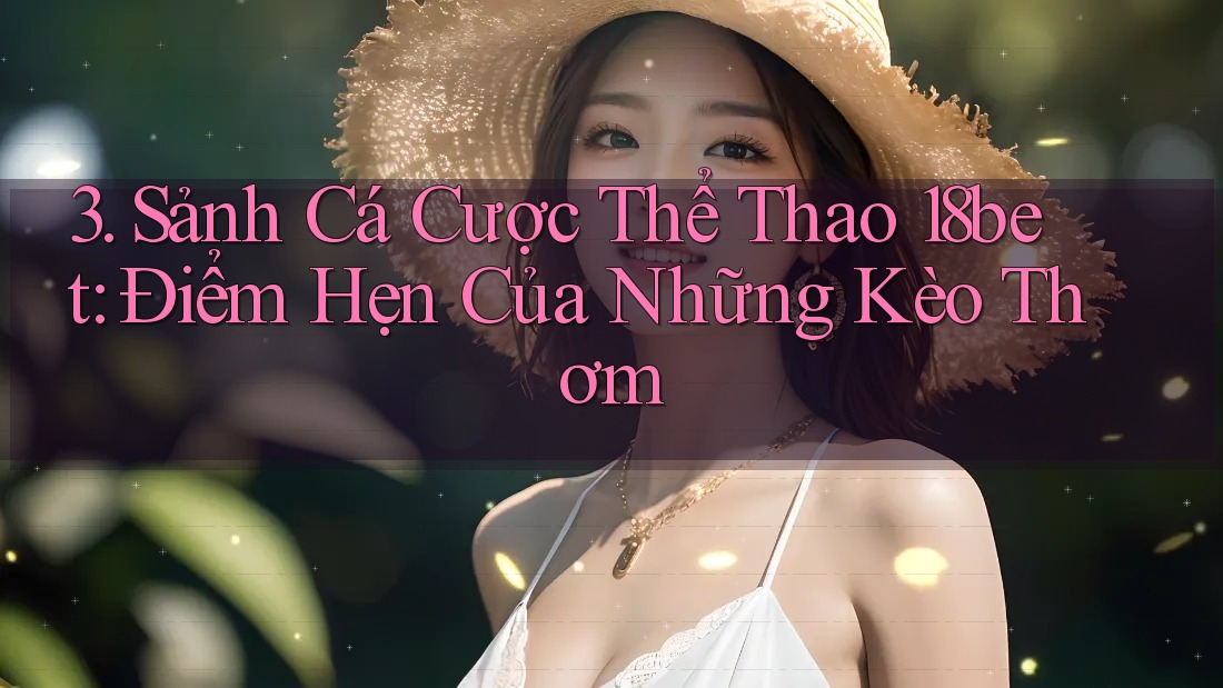 3. Sảnh Cá Cược Thể Thao 18bet: Điểm Hẹn Của Những Kèo Thơm 3. Sảnh Cá Cược Thể Thao 18bet: Điểm Hẹn Của Những Kèo Thơm