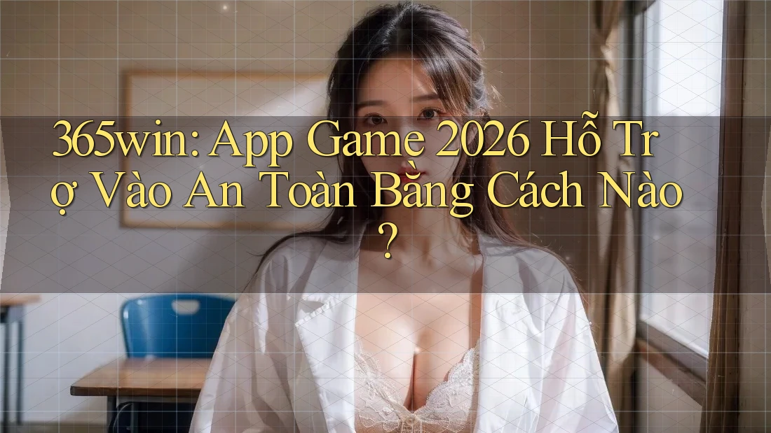 365win: App Game 2026 Hỗ Trợ Vào An Toàn Bằng Cách Nào?