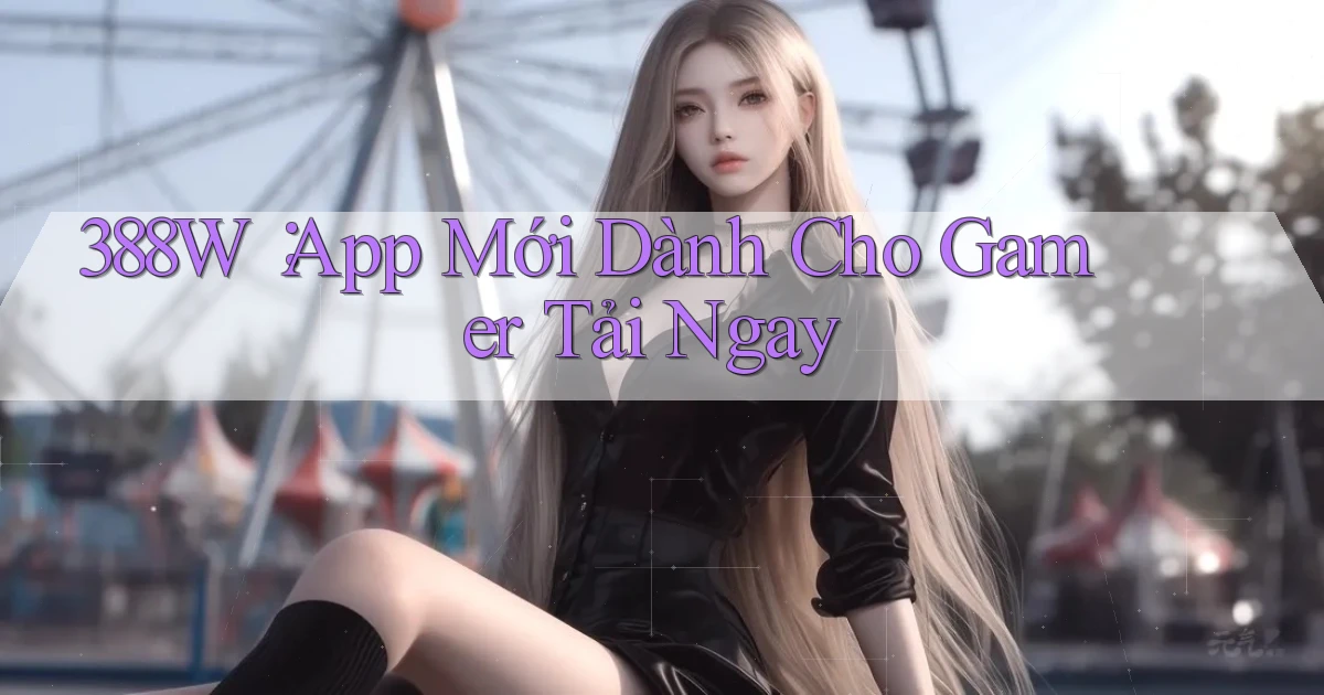 388w： App Mới Dành Cho Gamer Tải Ngay