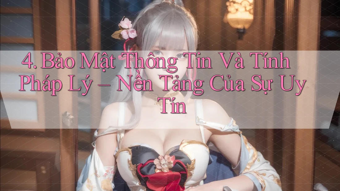 4. Bảo Mật Thông Tin Và Tính Pháp Lý – Nền Tảng Của Sự Uy Tín 4. Bảo Mật Thông Tin Và Tính Pháp Lý – Nền Tảng Của Sự Uy Tín