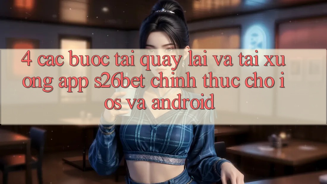 4. Các bước Tải quay lại Và Tải xuống App S26bet Chính Thức Cho iOS Và Android 4. Các bước Tải quay lại Và Tải xuống App S26bet Chính Thức Cho iOS Và Android