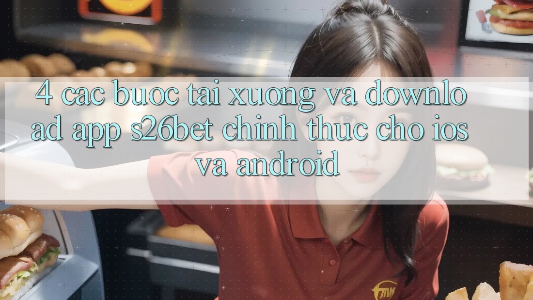 4. Các bước Tải xuống Và Download App S26bet Chính Thức Cho iOS Và Android