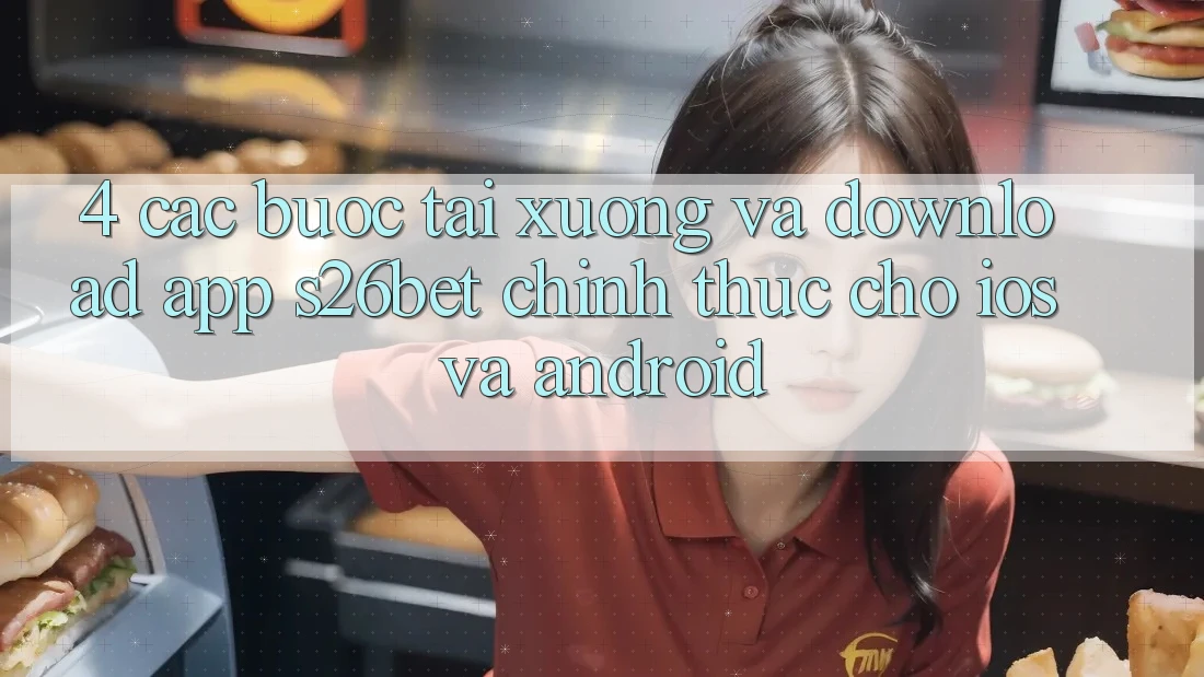 4. Các bước Tải xuống Và Download App S26bet Chính Thức Cho iOS Và Android