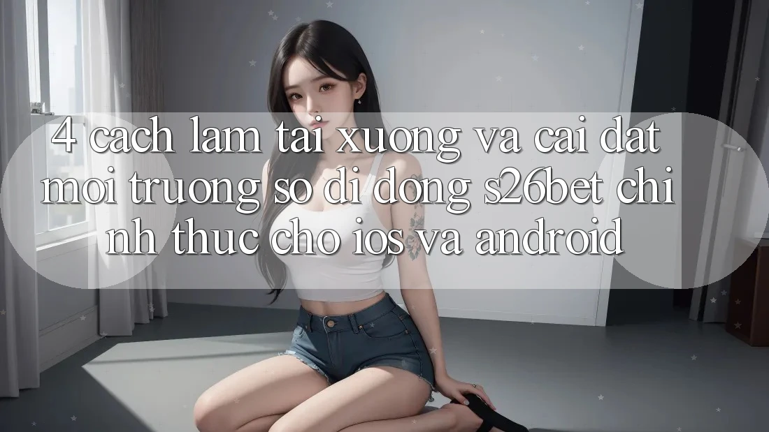 4. Cách làm Tải xuống Và Cài Đặt Môi trường số di động S26bet Chính Thức Cho iOS Và Android