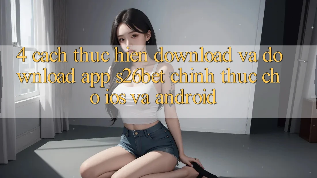 4. Cách thực hiện Download Và Download App S26bet Chính Thức Cho iOS Và Android