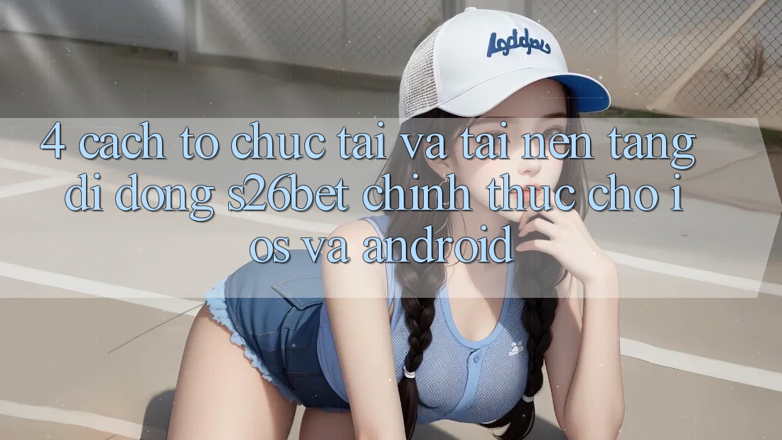 4. Cách tổ chức Tải Và Tải Nền tảng di động S26bet Chính Thức Cho iOS Và Android