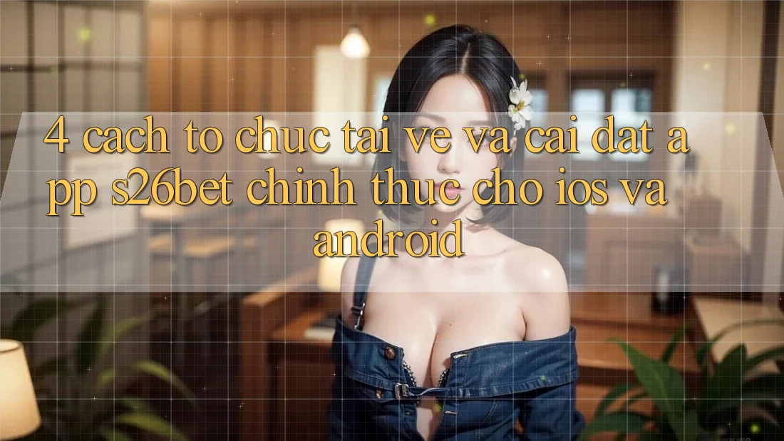 4. Cách tổ chức Tải về Và Cài Đặt App S26bet Chính Thức Cho iOS Và Android