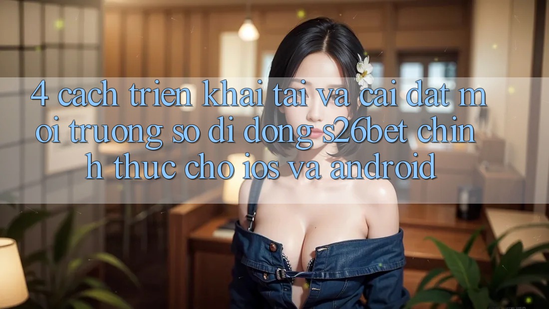 4. Cách triển khai Tải Và Cài Đặt Môi trường số di động S26bet Chính Thức Cho iOS Và Android 4. Cách triển khai Tải Và Cài Đặt Môi trường số di động S26bet Chính Thức Cho iOS Và Android