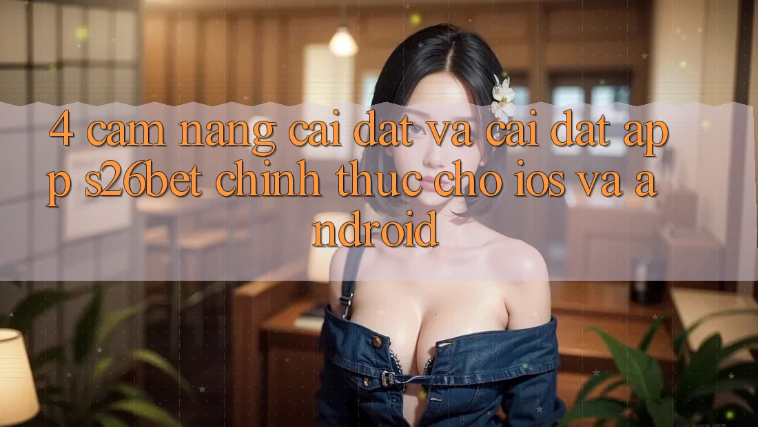 4. Cẩm nang Cài đặt Và Cài Đặt App S26bet Chính Thức Cho iOS Và Android