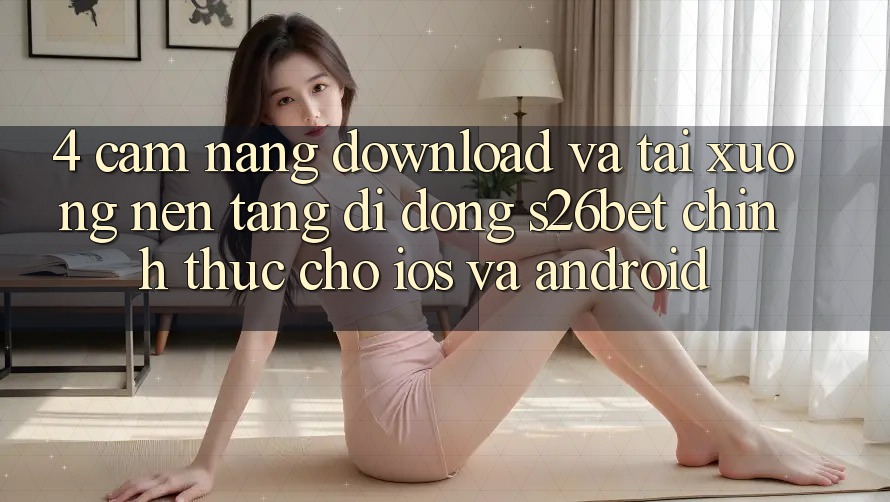 4. Cẩm nang Download Và Tải xuống Nền tảng di động S26bet Chính Thức Cho iOS Và Android