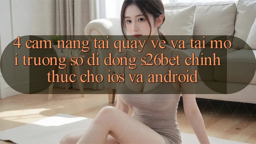 4. Cẩm nang Tải quay về Và Tải Môi trường số di động S26bet Chính Thức Cho iOS Và Android