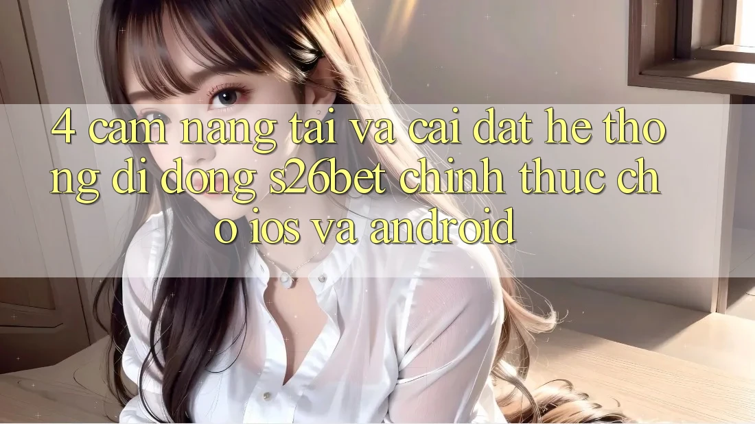 4. Cẩm nang Tải Và Cài Đặt Hệ thống di động S26bet Chính Thức Cho iOS Và Android