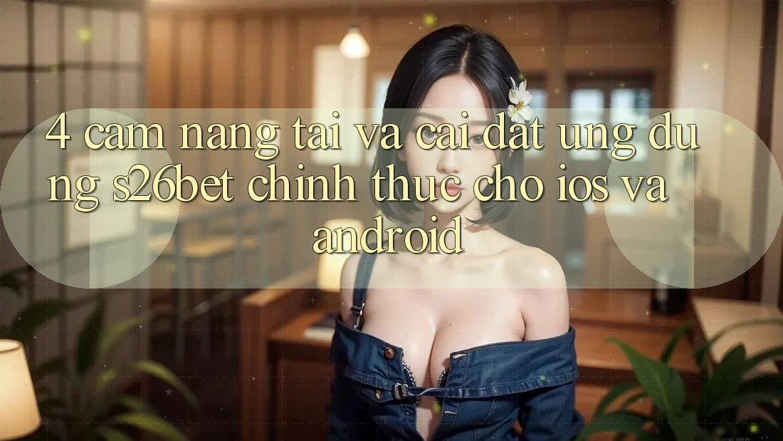 4. Cẩm nang Tải Và Cài Đặt Ứng dụng S26bet Chính Thức Cho iOS Và Android