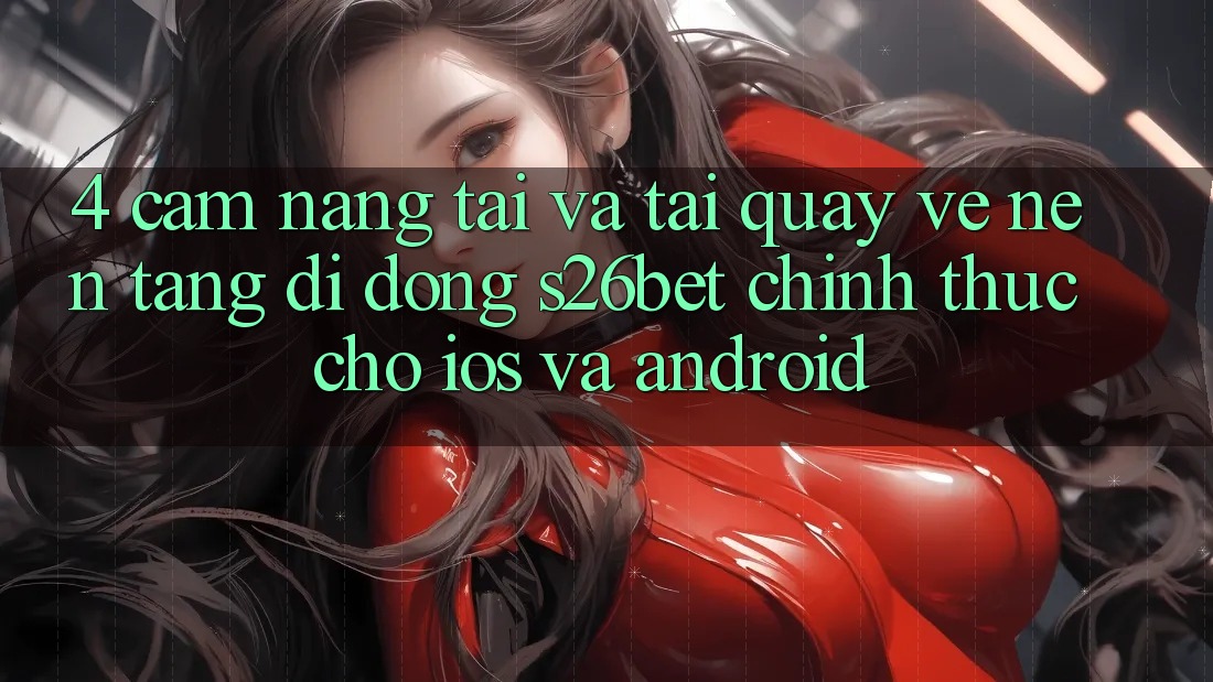 4. Cẩm nang Tải Và Tải quay về Nền tảng di động S26bet Chính Thức Cho iOS Và Android 4. Cẩm nang Tải Và Tải quay về Nền tảng di động S26bet Chính Thức Cho iOS Và Android