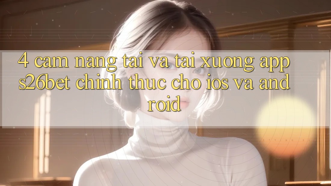 4. Cẩm nang Tải Và Tải xuống App S26bet Chính Thức Cho iOS Và Android 4. Cẩm nang Tải Và Tải xuống App S26bet Chính Thức Cho iOS Và Android