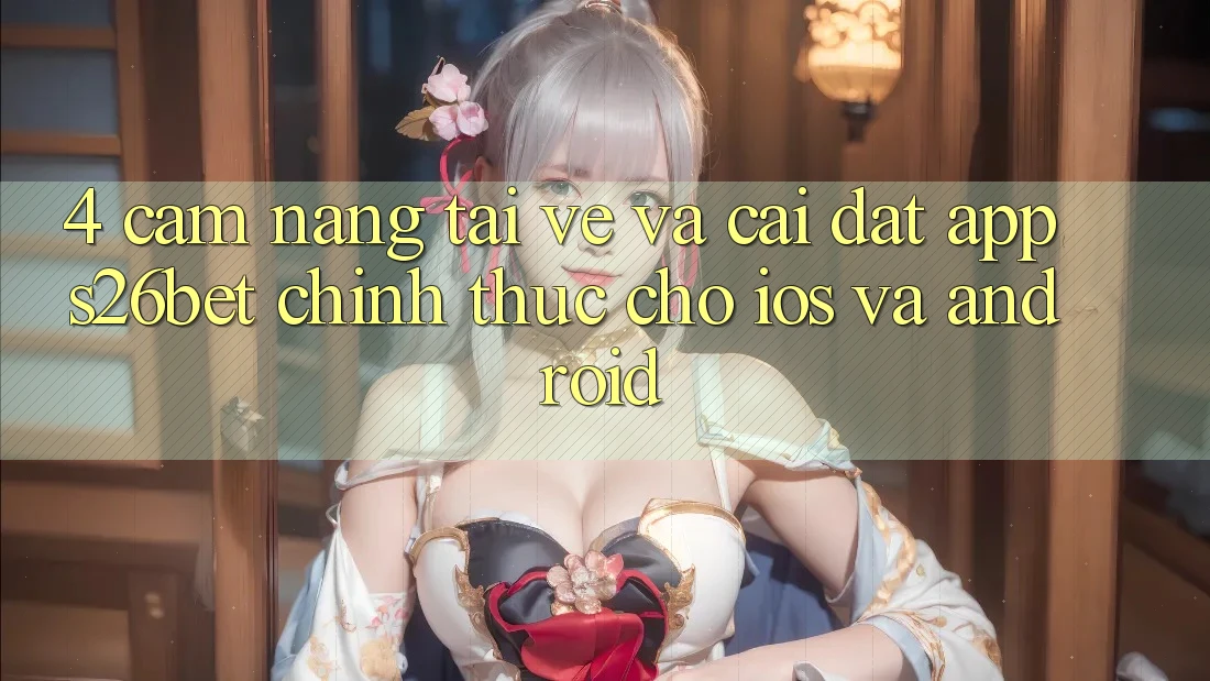 4. Cẩm nang Tải về Và Cài Đặt App S26bet Chính Thức Cho iOS Và Android