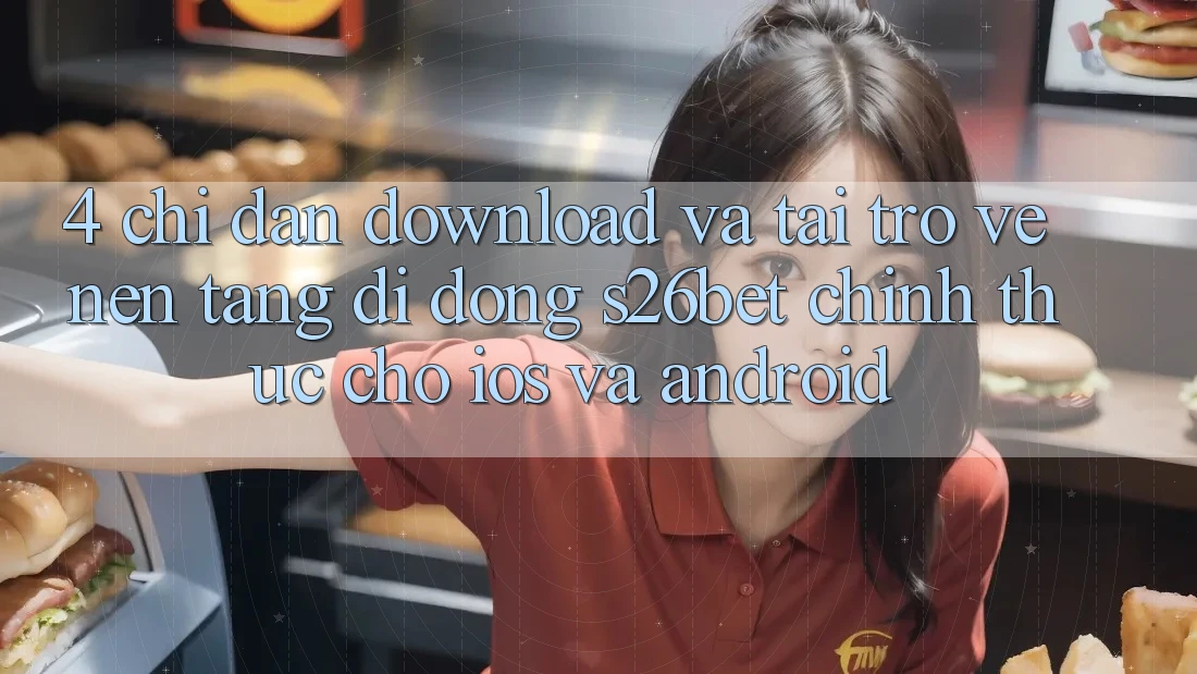 4. Chỉ dẫn Download Và Tải trở về Nền tảng di động S26bet Chính Thức Cho iOS Và Android