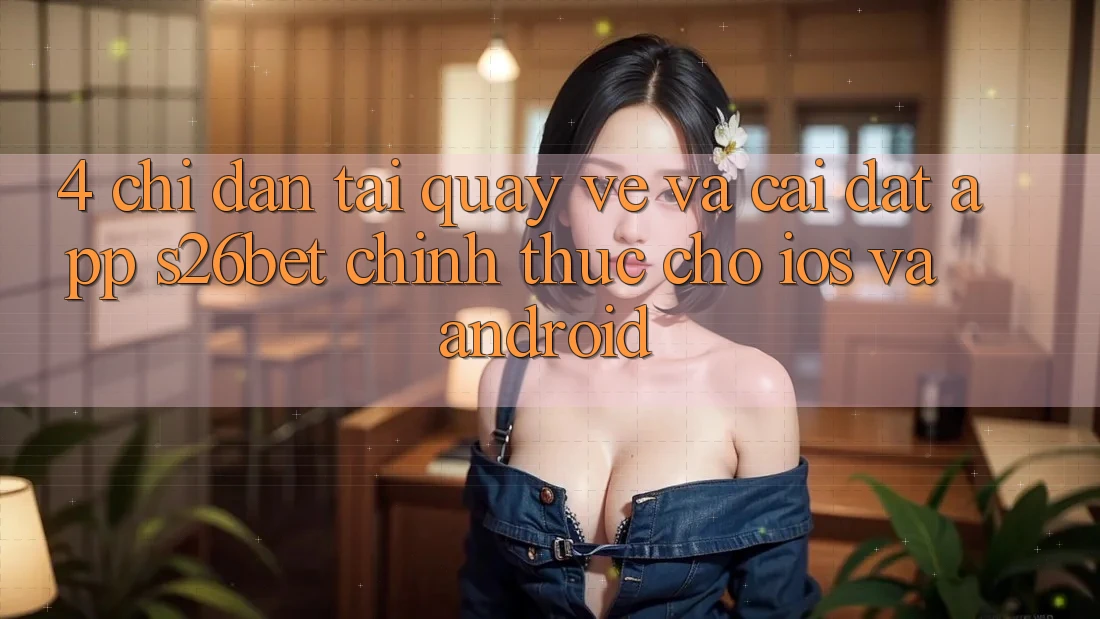 4. Chỉ dẫn Tải quay về Và Cài Đặt App S26bet Chính Thức Cho iOS Và Android