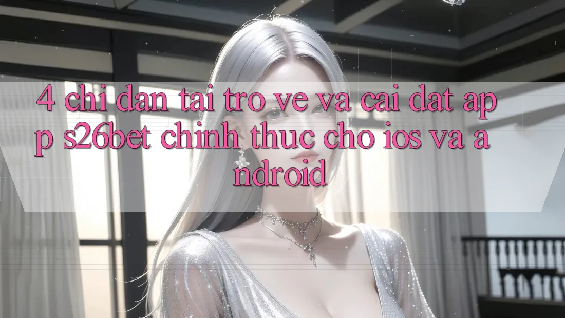 4. Chỉ dẫn Tải trở về Và Cài Đặt App S26bet Chính Thức Cho iOS Và Android