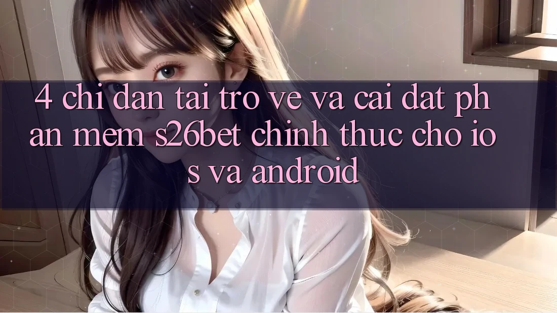4. Chỉ dẫn Tải trở về Và Cài Đặt Phần mềm S26bet Chính Thức Cho iOS Và Android 4. Chỉ dẫn Tải trở về Và Cài Đặt Phần mềm S26bet Chính Thức Cho iOS Và Android