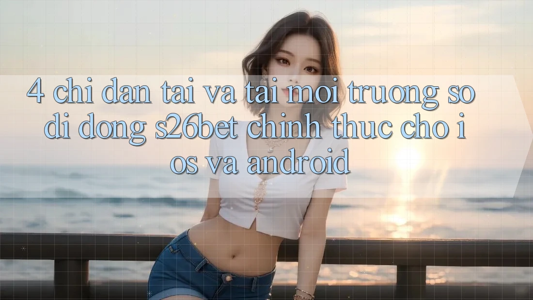 4. Chỉ dẫn Tải Và Tải Môi trường số di động S26bet Chính Thức Cho iOS Và Android