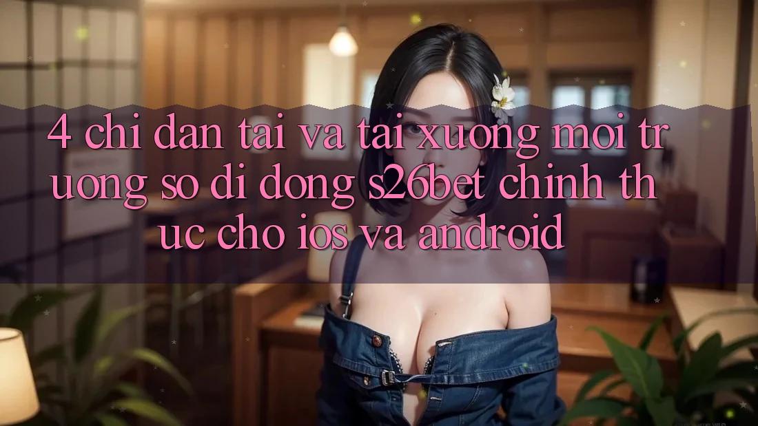 4. Chỉ dẫn Tải Và Tải xuống Môi trường số di động S26bet Chính Thức Cho iOS Và Android