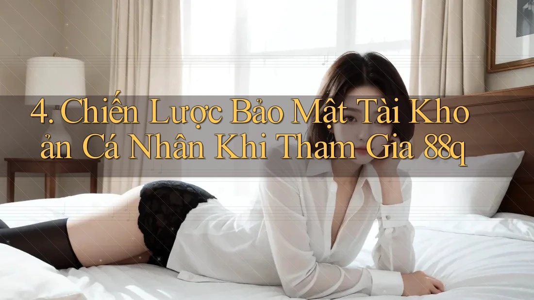 4. Chiến Lược Bảo Mật Tài Khoản Cá Nhân Khi Tham Gia 88q
