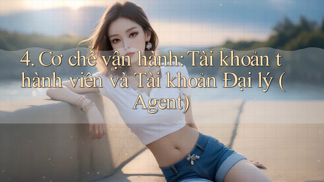 4. Cơ chế vận hành: Tài khoản thành viên và Tài khoản Đại lý (Agent) 4. Cơ chế vận hành: Tài khoản thành viên và Tài khoản Đại lý (Agent)