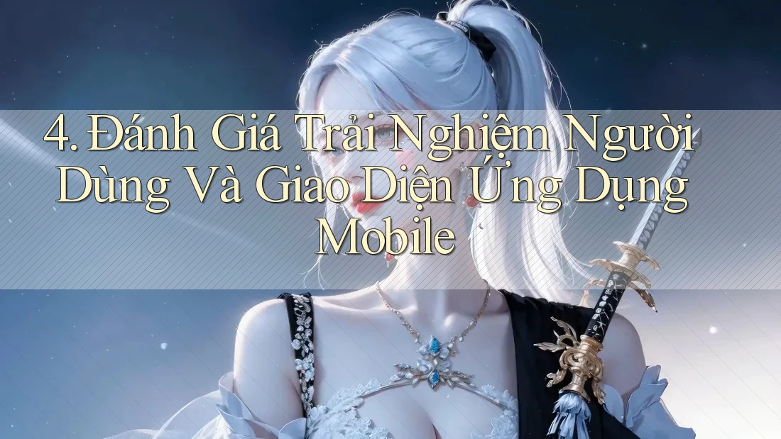 4. Đánh Giá Trải Nghiệm Người Dùng Và Giao Diện Ứng Dụng Mobile 4. Đánh Giá Trải Nghiệm Người Dùng Và Giao Diện Ứng Dụng Mobile