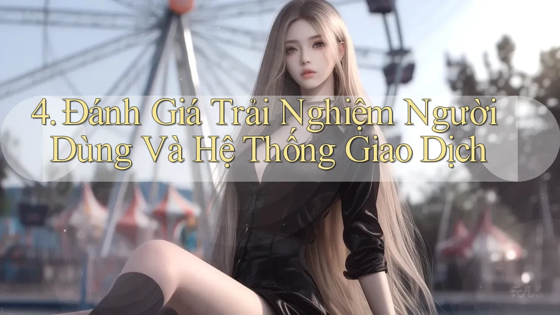 4. Đánh Giá Trải Nghiệm Người Dùng Và Hệ Thống Giao Dịch 4. Đánh Giá Trải Nghiệm Người Dùng Và Hệ Thống Giao Dịch