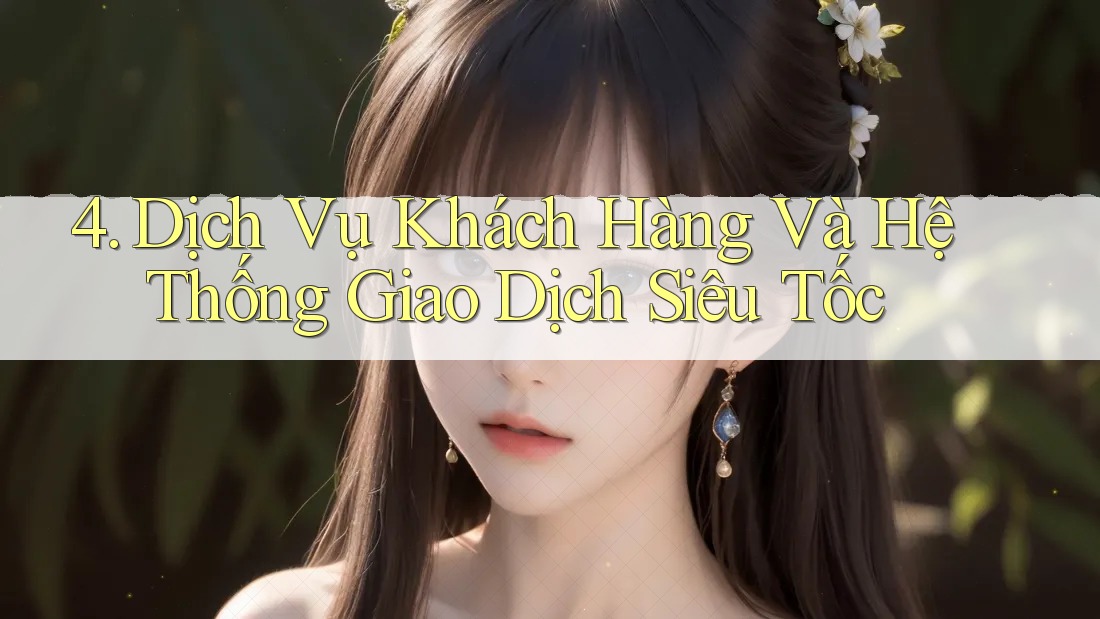 4. Dịch Vụ Khách Hàng Và Hệ Thống Giao Dịch Siêu Tốc