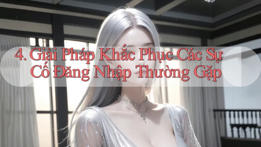 4. Giải Pháp Khắc Phục Các Sự Cố Đăng Nhập Thường Gặp 4. Giải Pháp Khắc Phục Các Sự Cố Đăng Nhập Thường Gặp