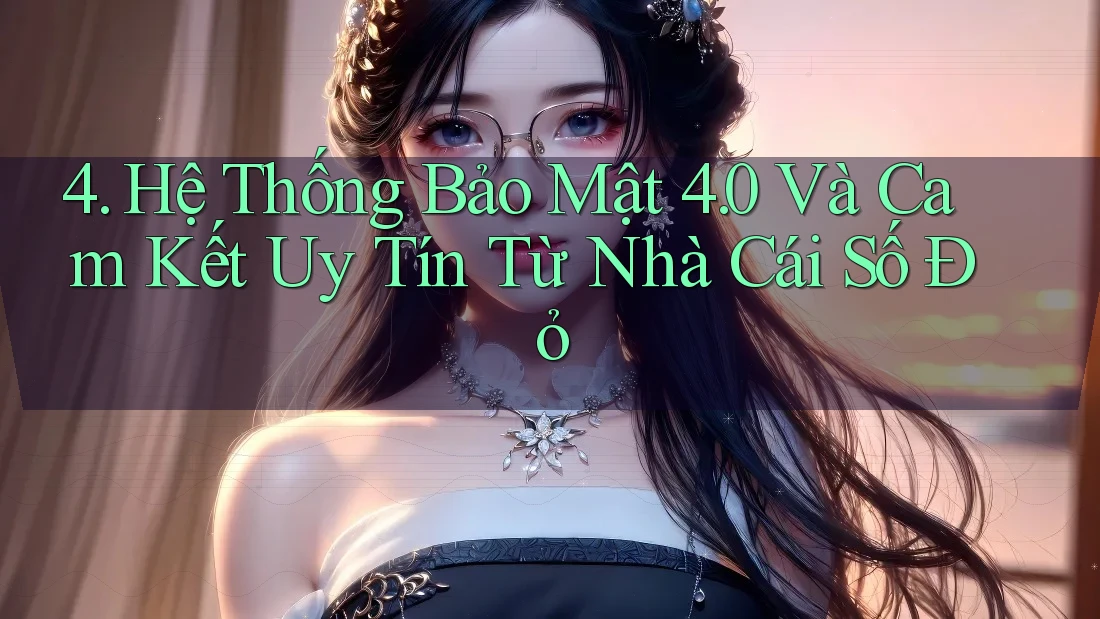 4. Hệ Thống Bảo Mật 4. 0 Và Cam Kết Uy Tín Từ Nhà Cái Số Đỏ 4. Hệ Thống Bảo Mật 4. 0 Và Cam Kết Uy Tín Từ Nhà Cái Số Đỏ