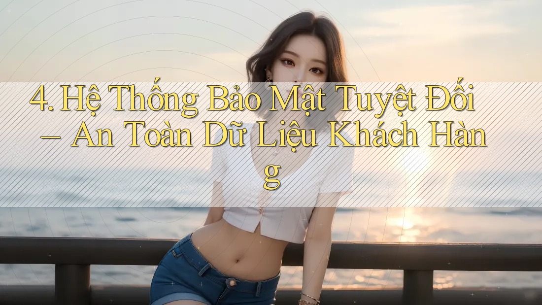 4. Hệ Thống Bảo Mật Tuyệt Đối – An Toàn Dữ Liệu Khách Hàng 4. Hệ Thống Bảo Mật Tuyệt Đối – An Toàn Dữ Liệu Khách Hàng