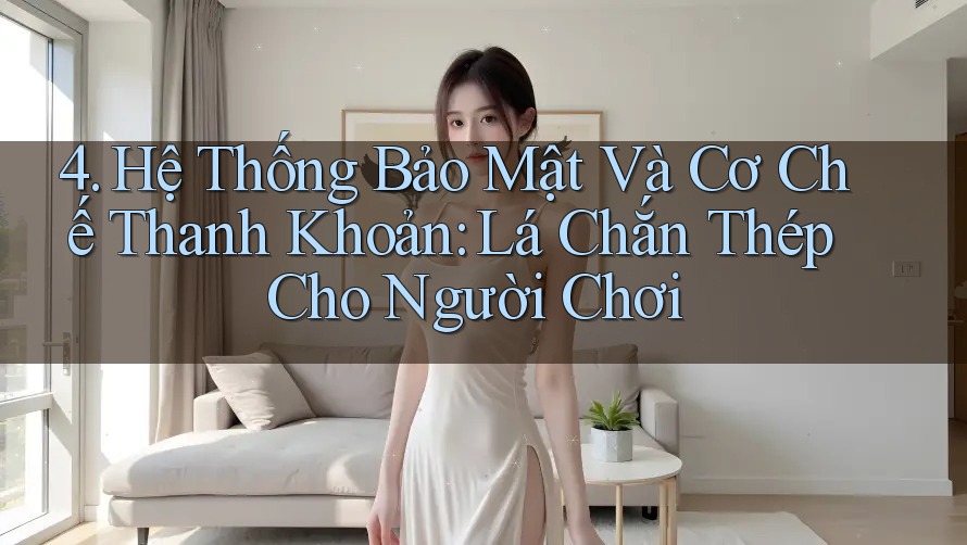4. Hệ Thống Bảo Mật Và Cơ Chế Thanh Khoản: Lá Chắn Thép Cho Người Chơi 4. Hệ Thống Bảo Mật Và Cơ Chế Thanh Khoản: Lá Chắn Thép Cho Người Chơi