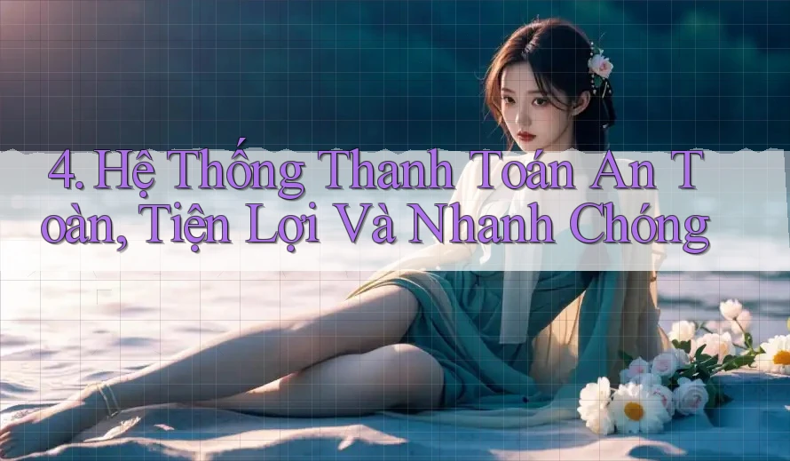 4. Hệ Thống Thanh Toán An Toàn, Tiện Lợi Và Nhanh Chóng 4. Hệ Thống Thanh Toán An Toàn, Tiện Lợi Và Nhanh Chóng
