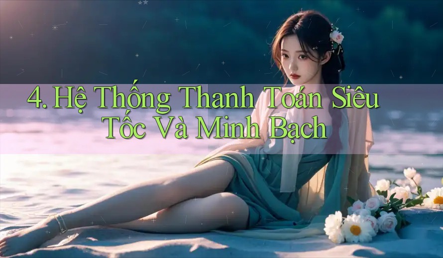 4. Hệ Thống Thanh Toán Siêu Tốc Và Minh Bạch 4. Hệ Thống Thanh Toán Siêu Tốc Và Minh Bạch