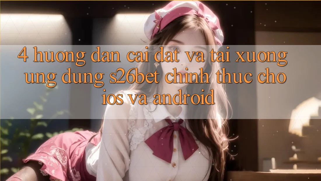4. Hướng dẫn Cài đặt Và Tải xuống Ứng dụng S26bet Chính Thức Cho iOS Và Android 4. Hướng dẫn Cài đặt Và Tải xuống Ứng dụng S26bet Chính Thức Cho iOS Và Android
