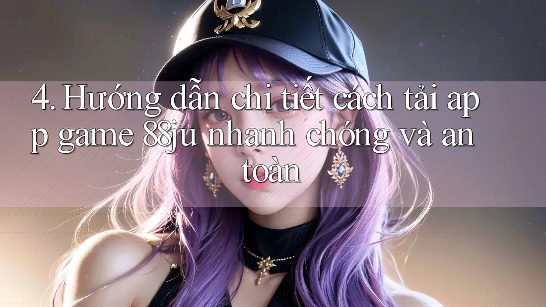 4. Hướng dẫn chi tiết cách tải app game 88ju nhanh chóng và an toàn