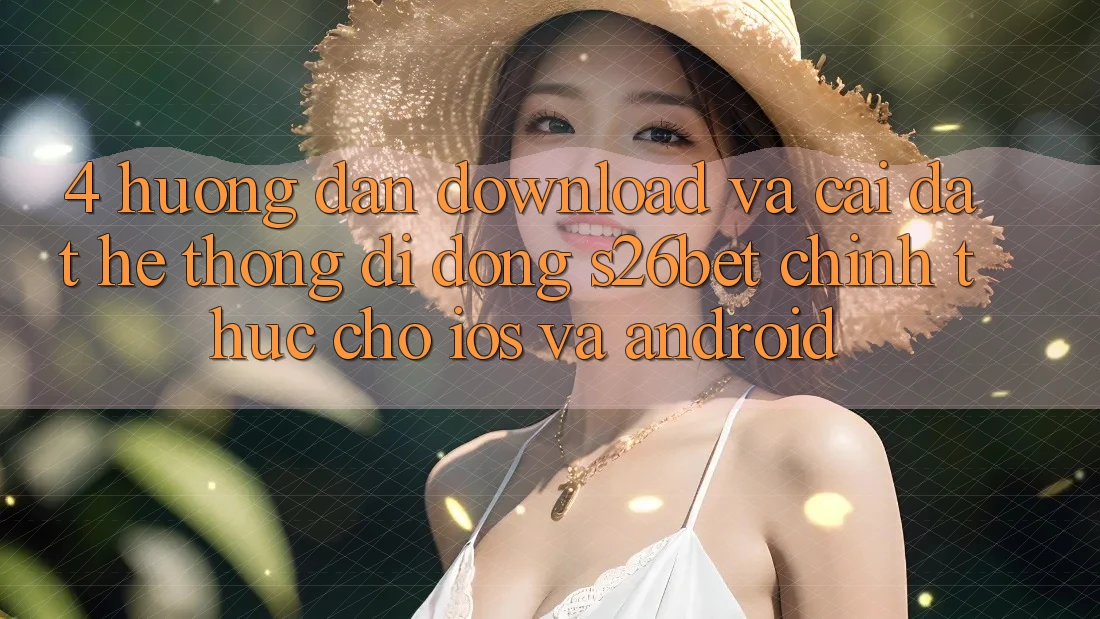 4. Hướng dẫn Download Và Cài Đặt Hệ thống di động S26bet Chính Thức Cho iOS Và Android 4. Hướng dẫn Download Và Cài Đặt Hệ thống di động S26bet Chính Thức Cho iOS Và Android
