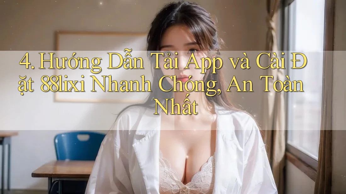 4. Hướng Dẫn Tải App và Cài Đặt 88lixi Nhanh Chóng, An Toàn Nhất