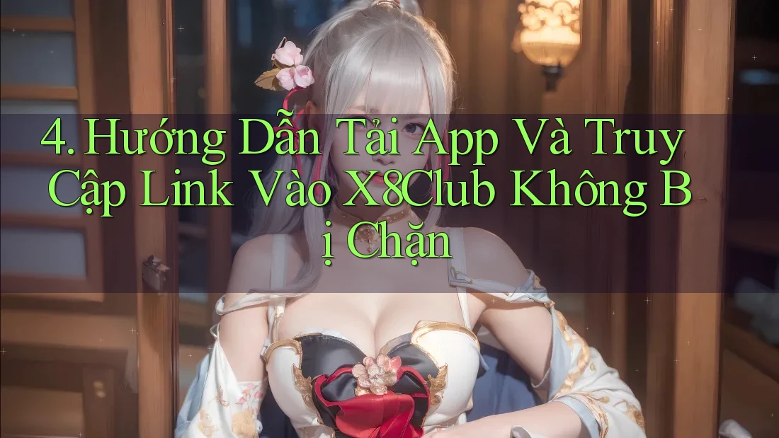4. Hướng Dẫn Tải App Và Truy Cập Link Vào X8Club Không Bị Chặn