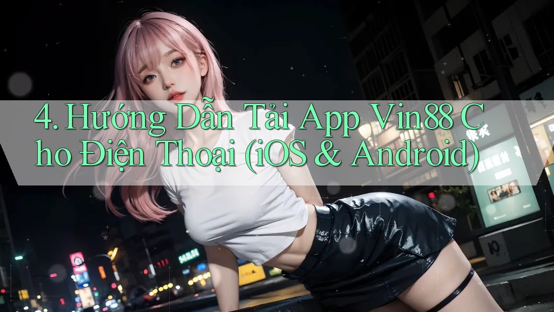 4. Hướng Dẫn Tải App Vin88 Cho Điện Thoại (iOS & Android)